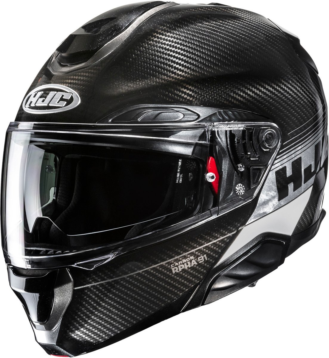 HJC RPHA-91 Carbon Elig Black/White 120