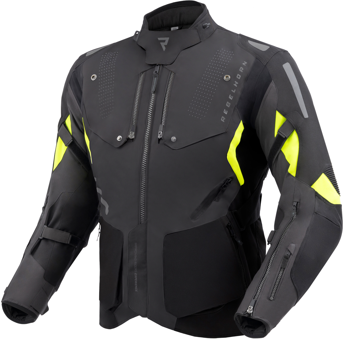 Rebelhorn Hiker 4 Jacket Black/Anthracite/Fluo Yellow
