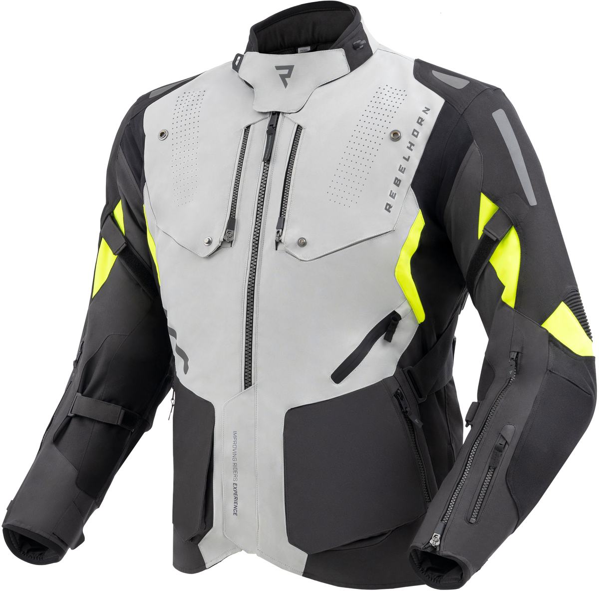 Rebelhorn Hiker 4 Jacket Black/Grey/Fluo Yellow