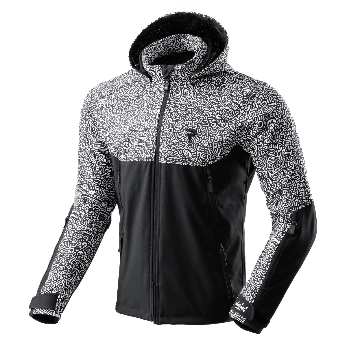 Rebelhorn Slash Noriaki Jacket Black/White