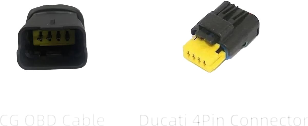 Chigee Technology 4pin OBD adapter kabel Ducati MFP0053