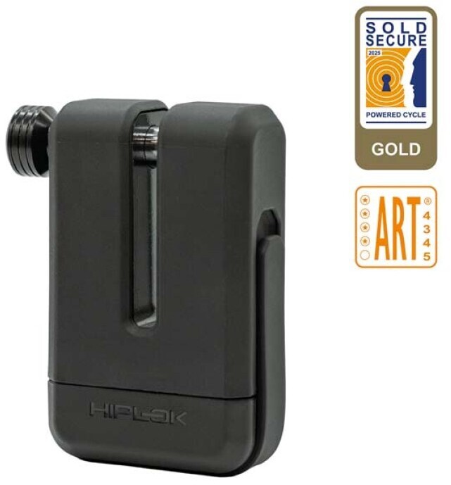 Hiplok MDX Moto Disc Lock Black