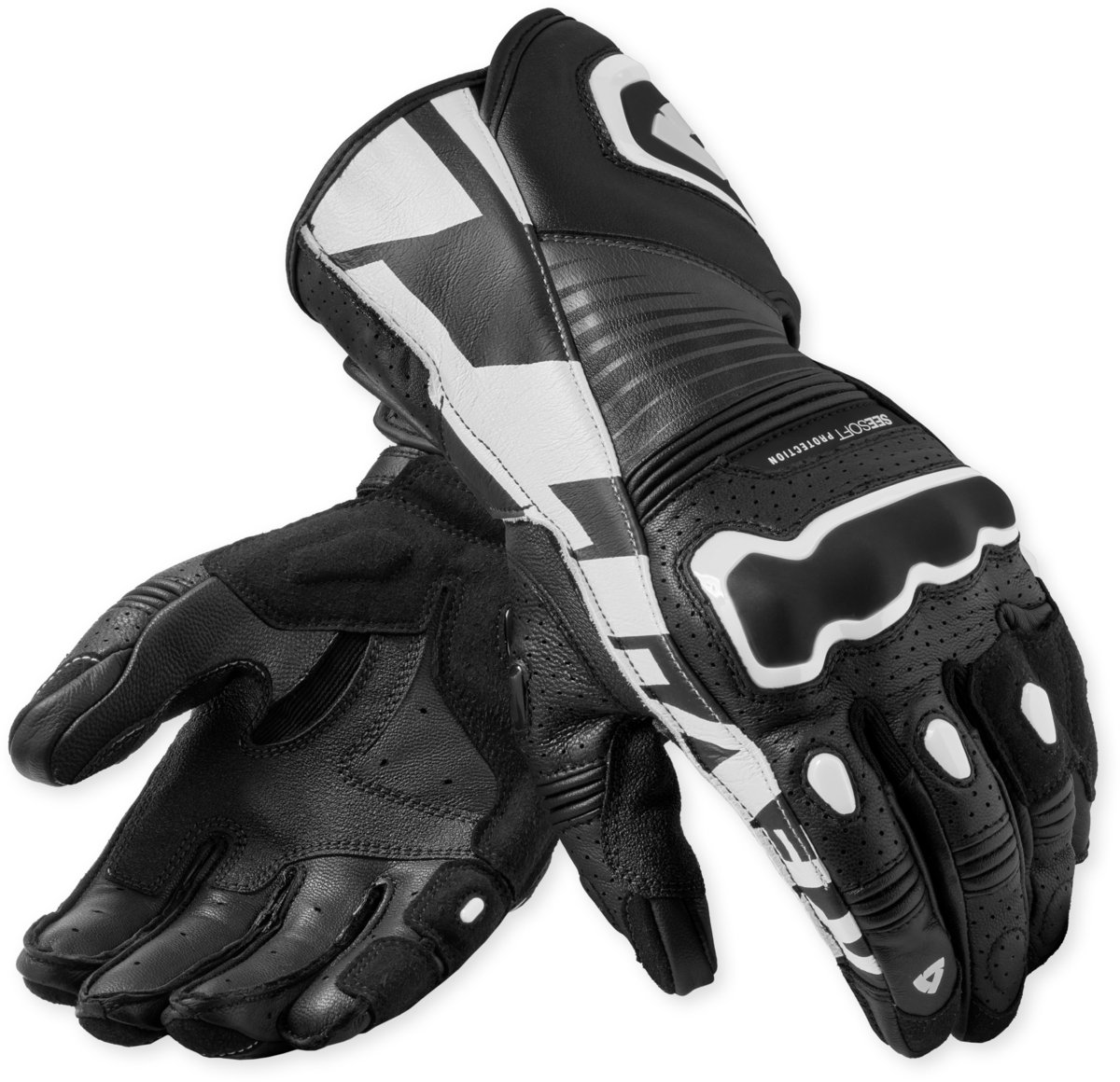 REV'IT Argon 3 Gloves Black/White