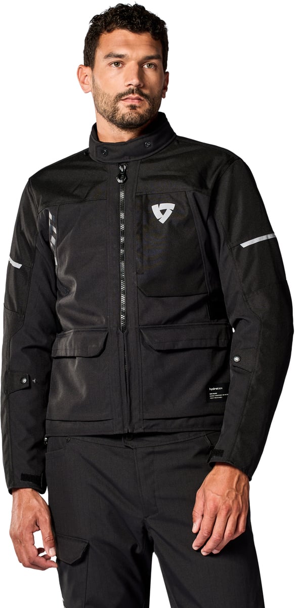 REV'IT Convergent H2O Jacket Black