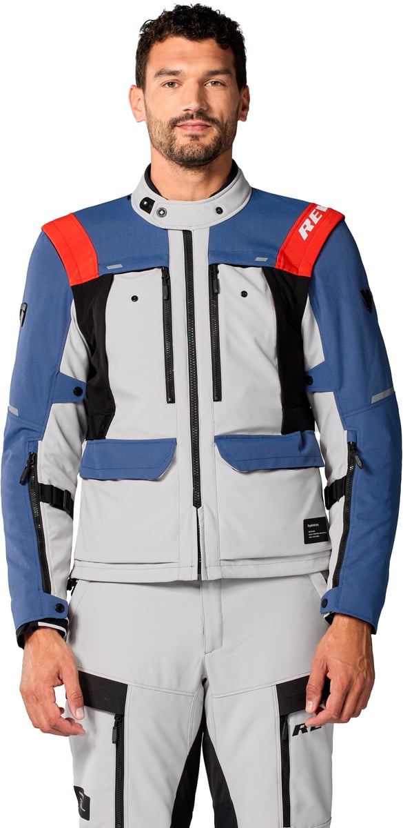 REV'IT Offtrack 3 H2O Jacket Blue/Silver