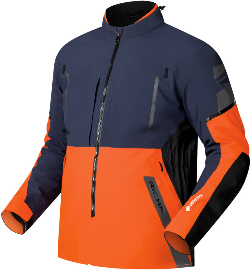Richa Orion GTX Jacket Dark Blue/Orange