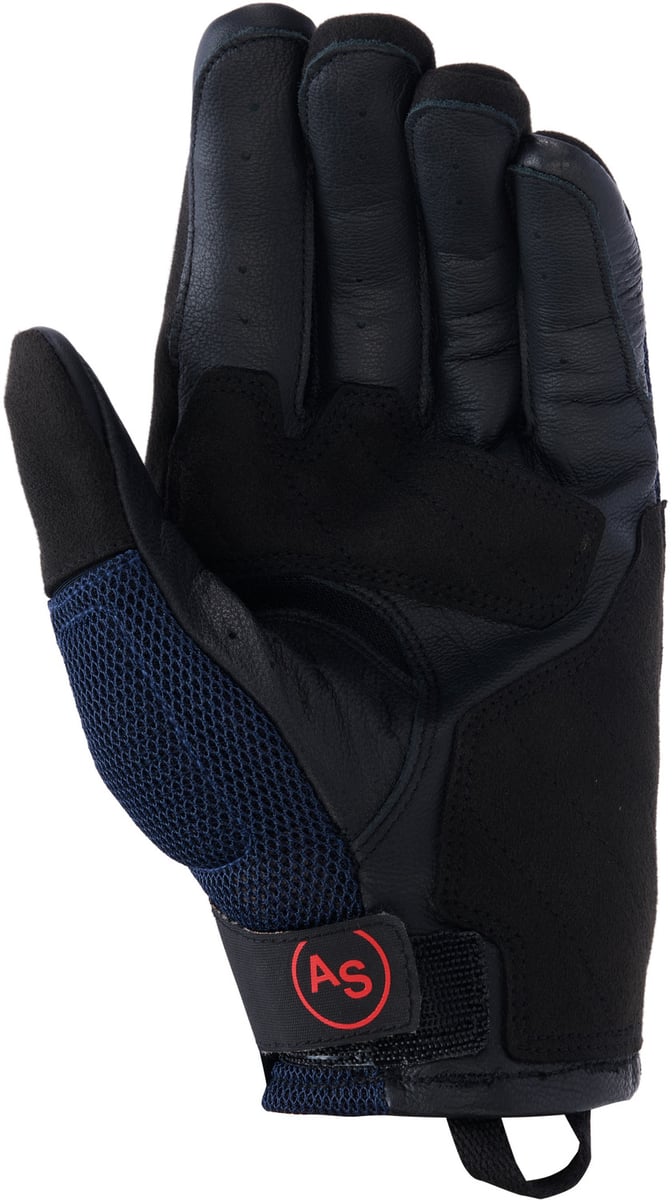 Alpinestars Manti Air Gloves Gloves Deep Blue/Red Fluo/Asphalt