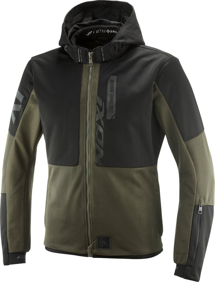 Ixon Park Air Jacket Khaki/Black