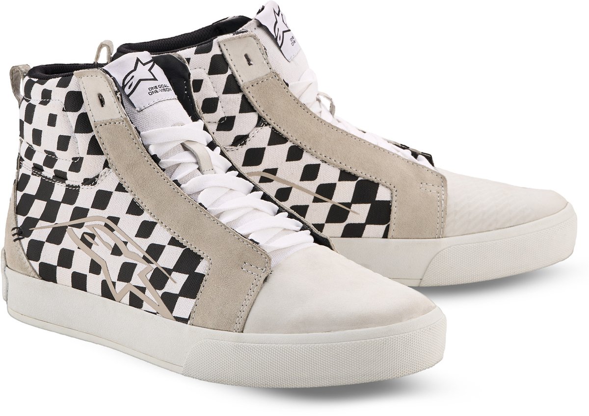 Alpinestars Ride-63 Canvas Sneaker White/Black/Chess