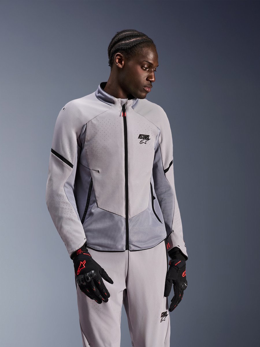 Alpinestars Aeroshell Airflow Jacket Mid Gray/Anthracite