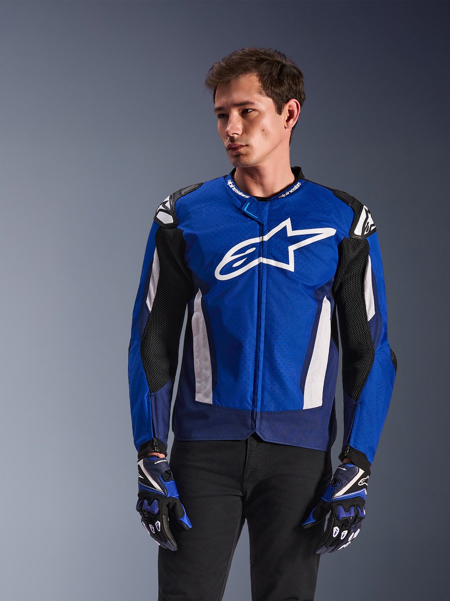 Alpinestars T-Gp Air Jacket Bright Blue/Navy White