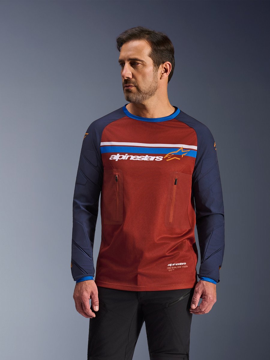 Alpinestars Maxdura Dual Jersey Rust Brown/Mood Indigo