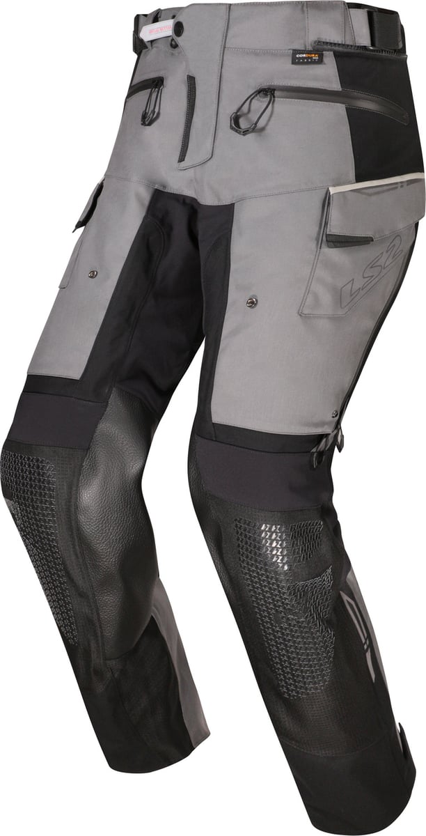 LS2 Apollo Trousers Black/Dark Grey