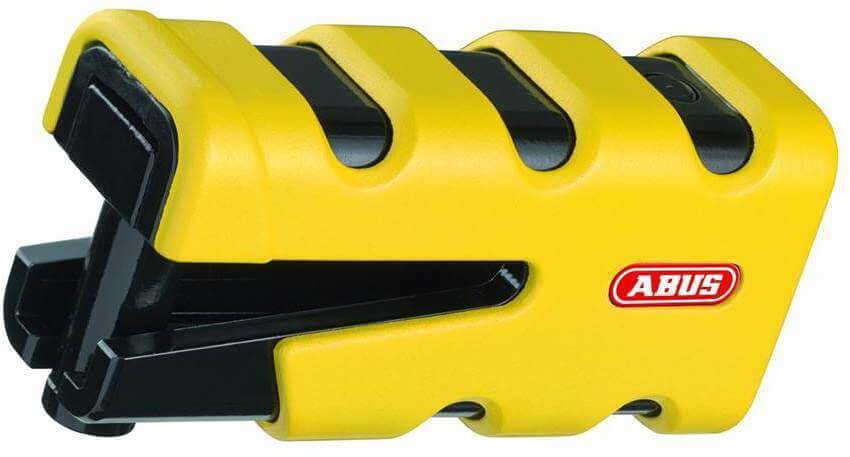 ABUS GRANIT Sledg 77 ART4 Schijfremslot Greep Geel