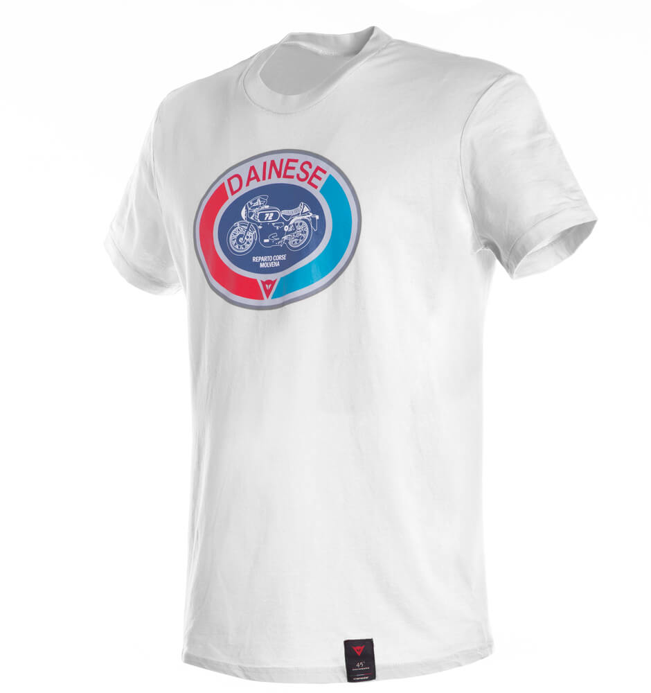 Dainese Moto72 T-Shirt White 003