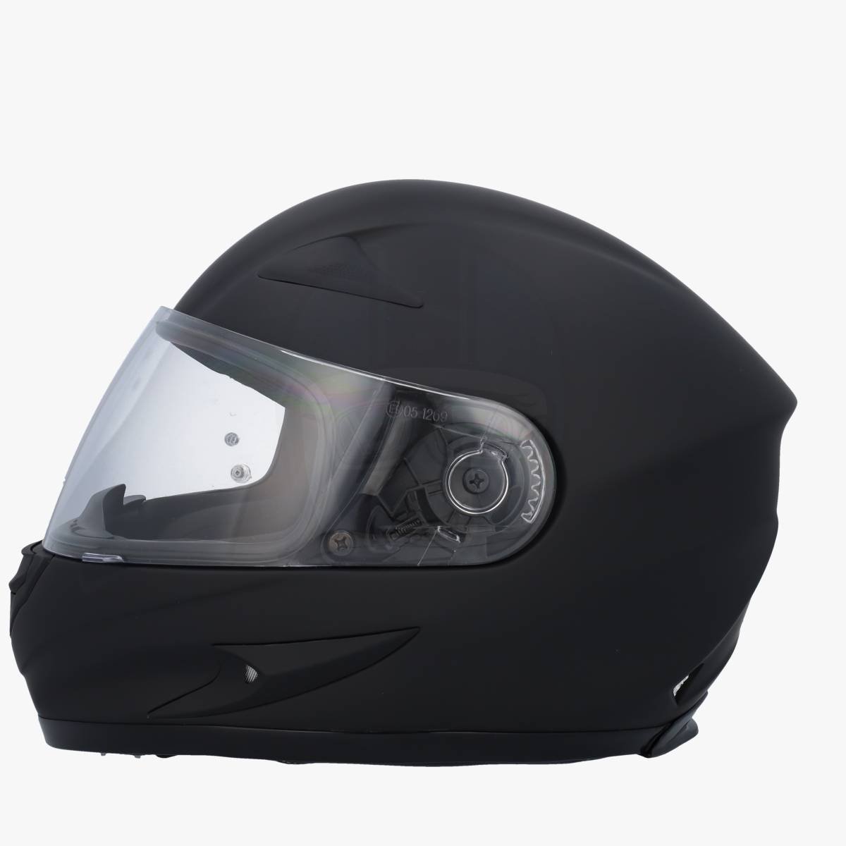 VITO Grote Maat Integraalhelm Matzwart