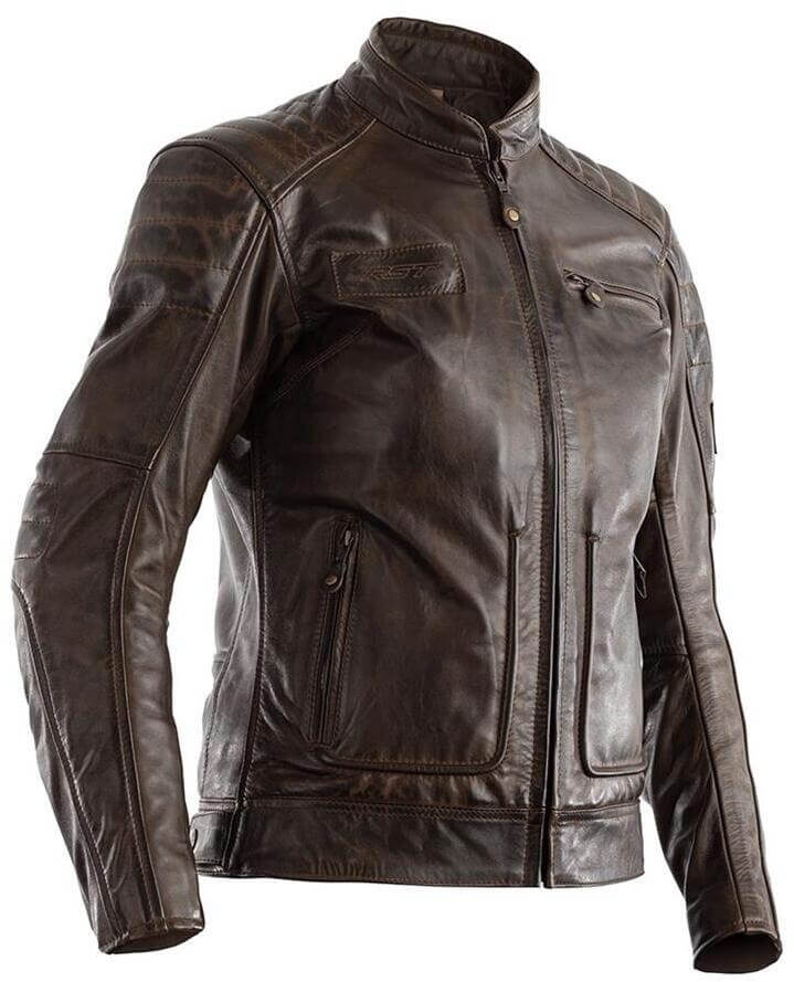 RST Roadster II Leather Jacket Brown