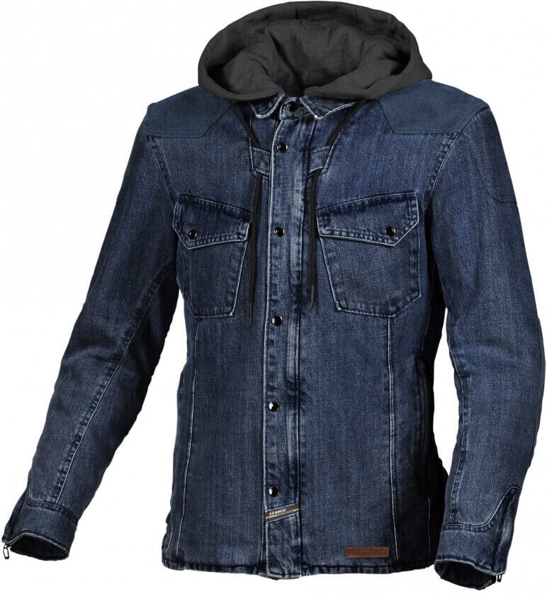 Macna Inland Hoodie Blue/Brown 570