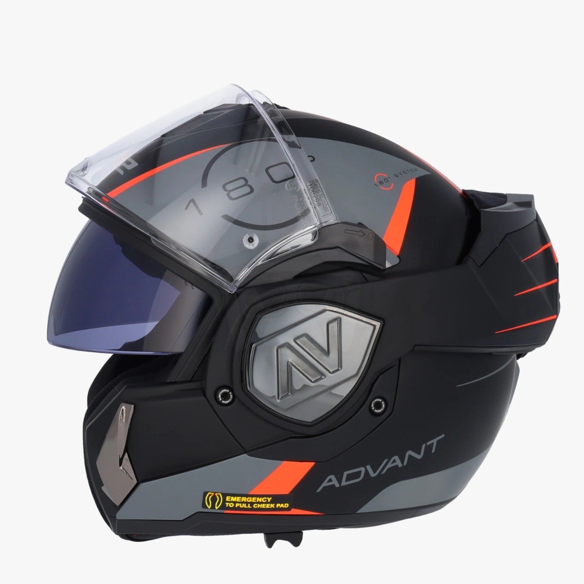 LS2 FF906 Advant Codex Matt Black Titanium 06
