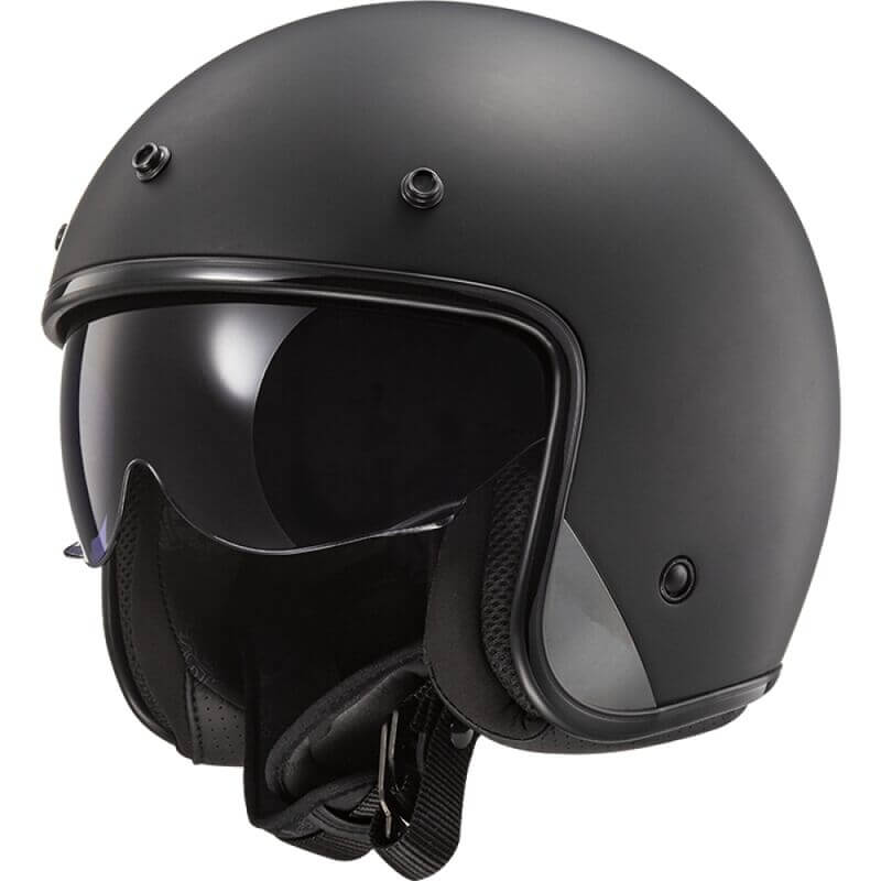 LS2 OF601 Bob II Solid Matt Black 06