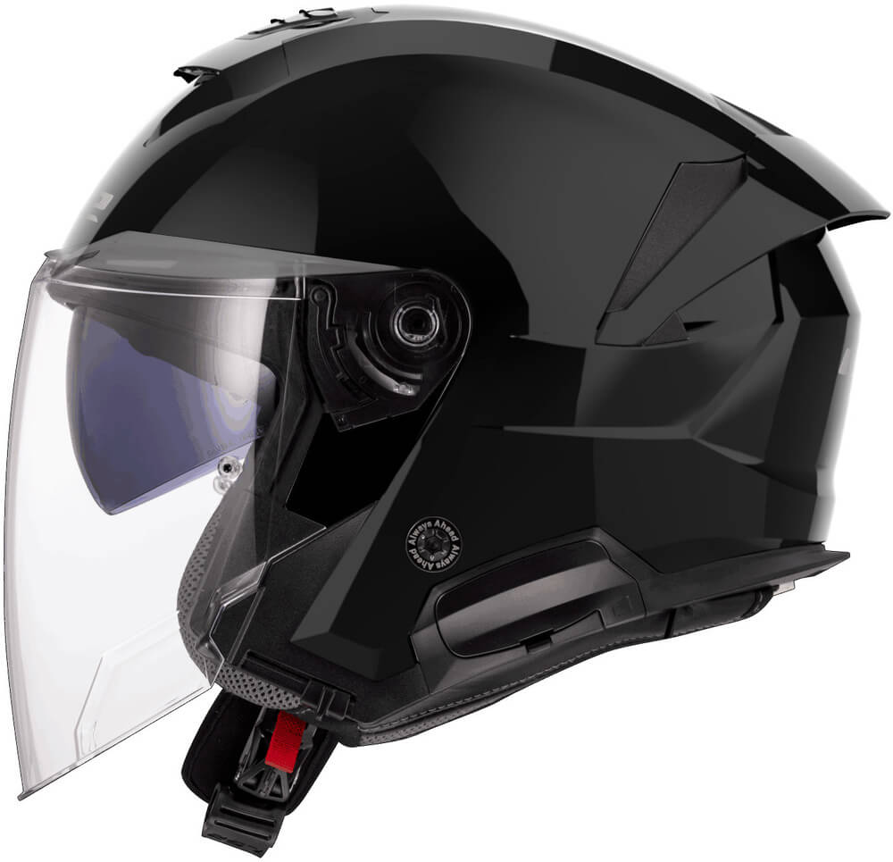 LS2 OF618 Verso II Solid Gloss Black