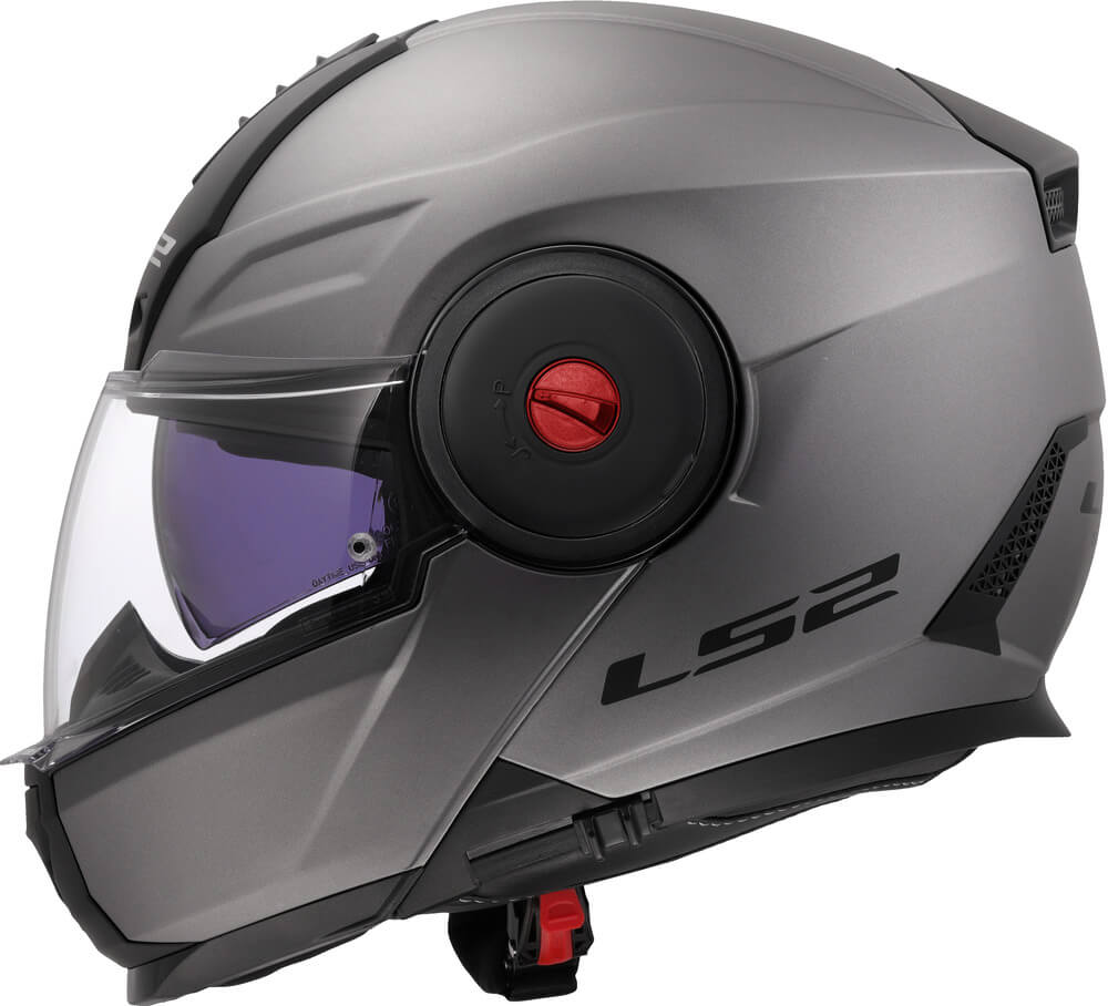 LS2 FF902 Scope II Solid Matt Titanium