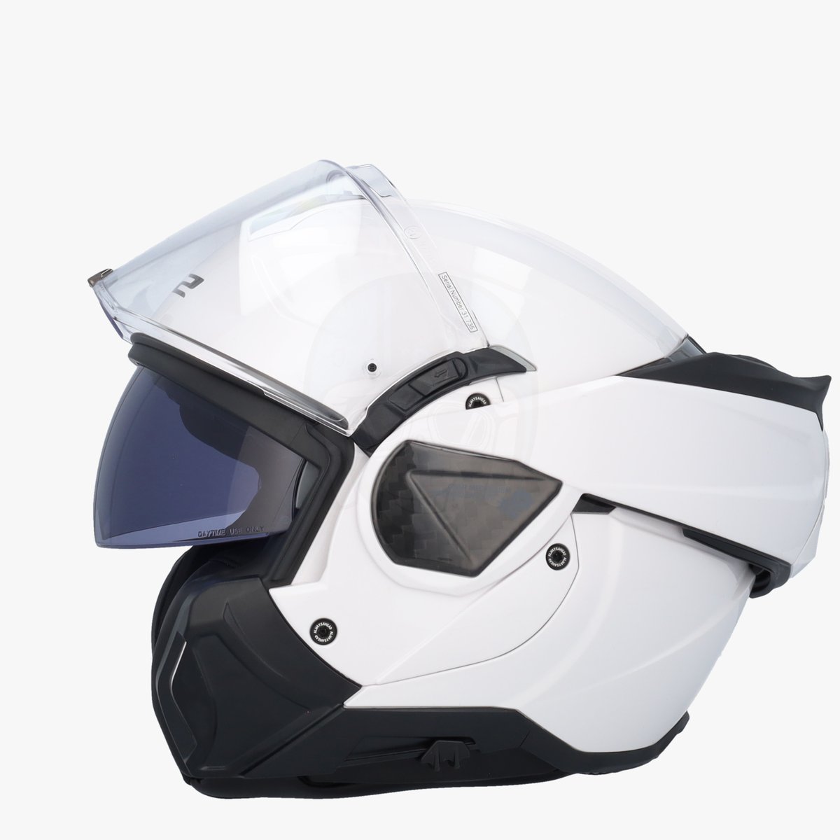 LS2 FF910 Advant II Solid White