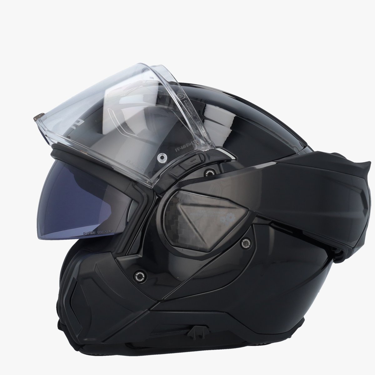 LS2 FF910 Advant II Solid Gloss Black
