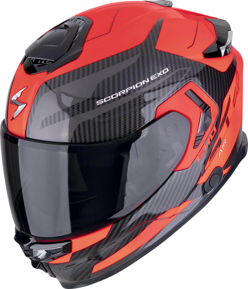 Scorpion EXO-GT SP AIR Flex Black/Neon Red