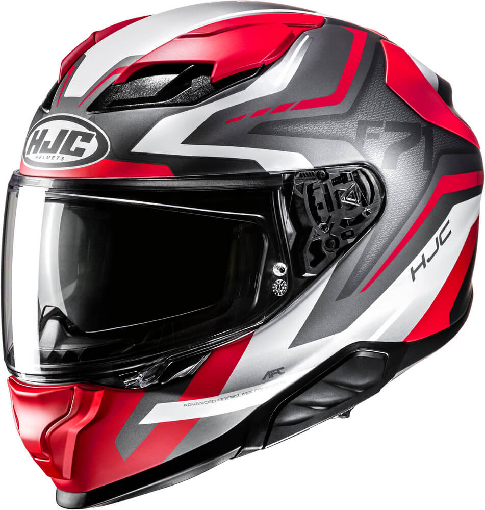 HJC F71 Fes Grey/Red 823