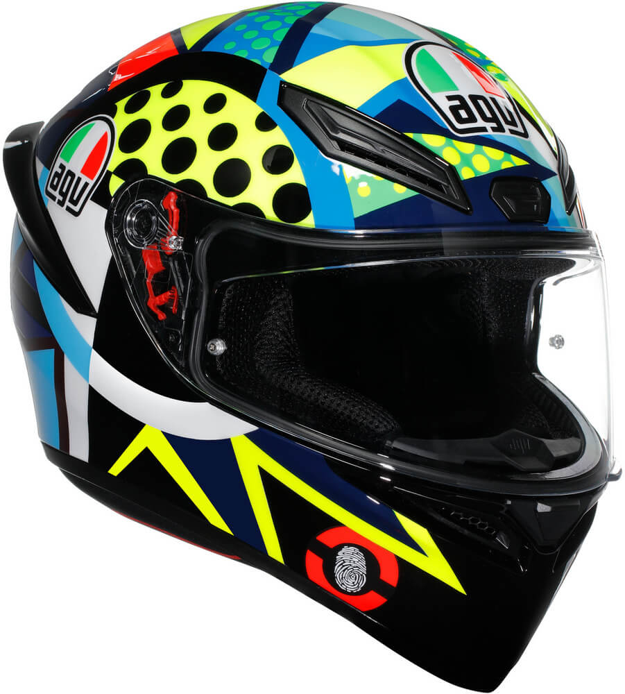 AGV K1 S Rossi Winter Test 2020