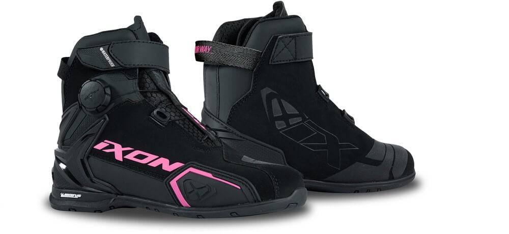Ixon Bull 2 Wp Lady Shoes Black/Fushia 1073