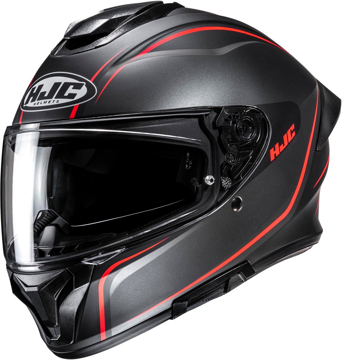 HJC C71 Quez Black/Red 130