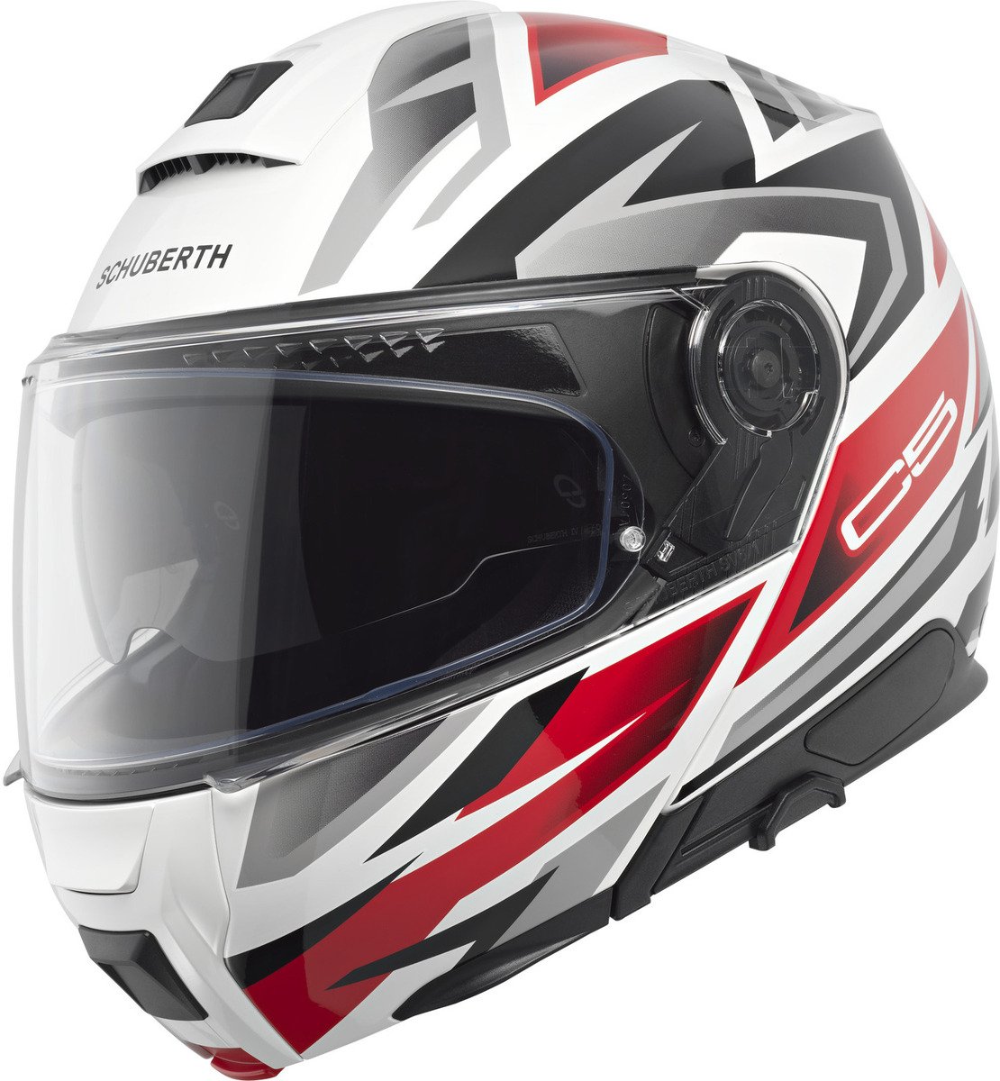 Schuberth C5 Zenith White/Red 328