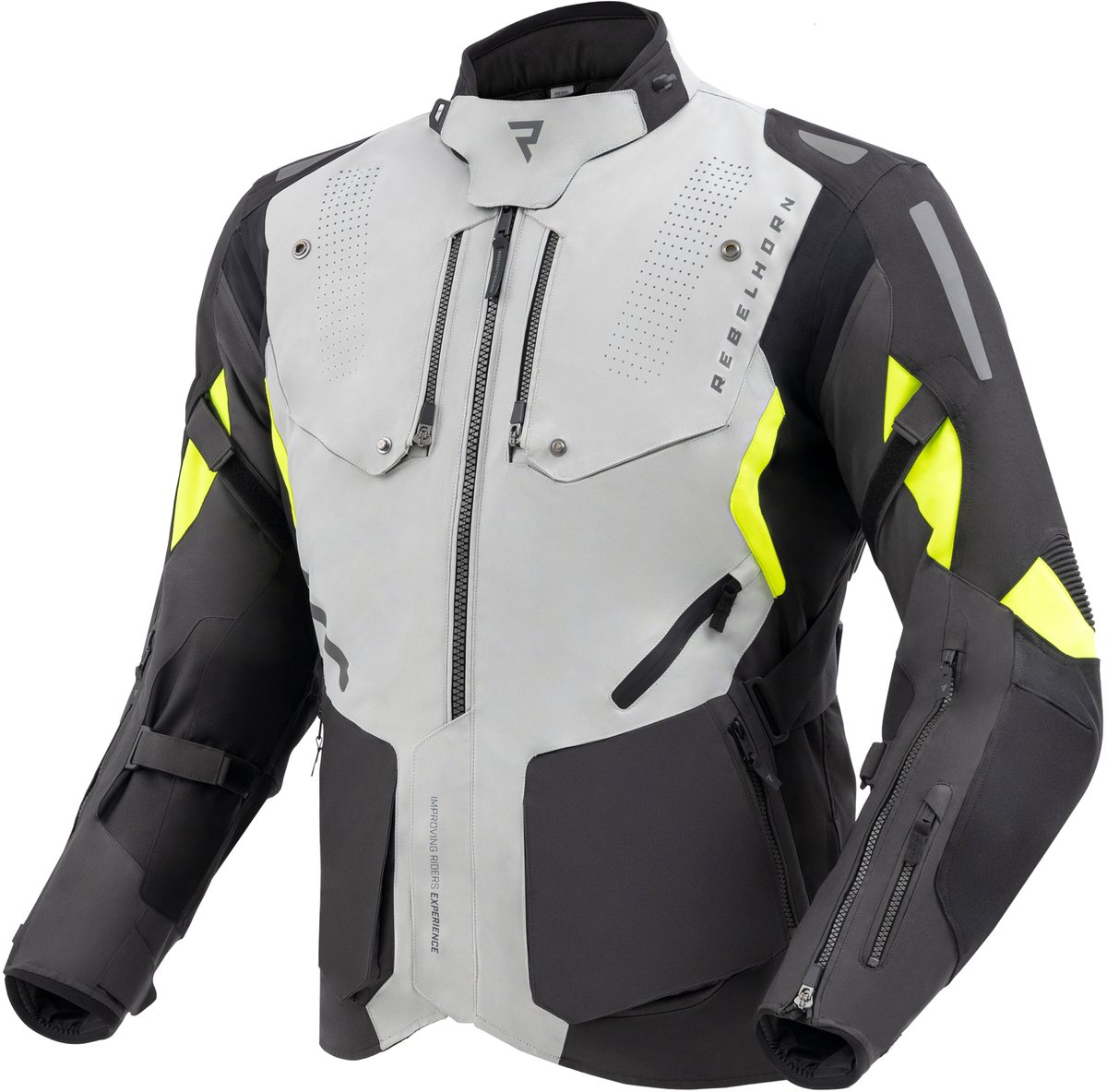 Rebelhorn Hiker 4 Jacket Black/Grey/Fluo Yellow