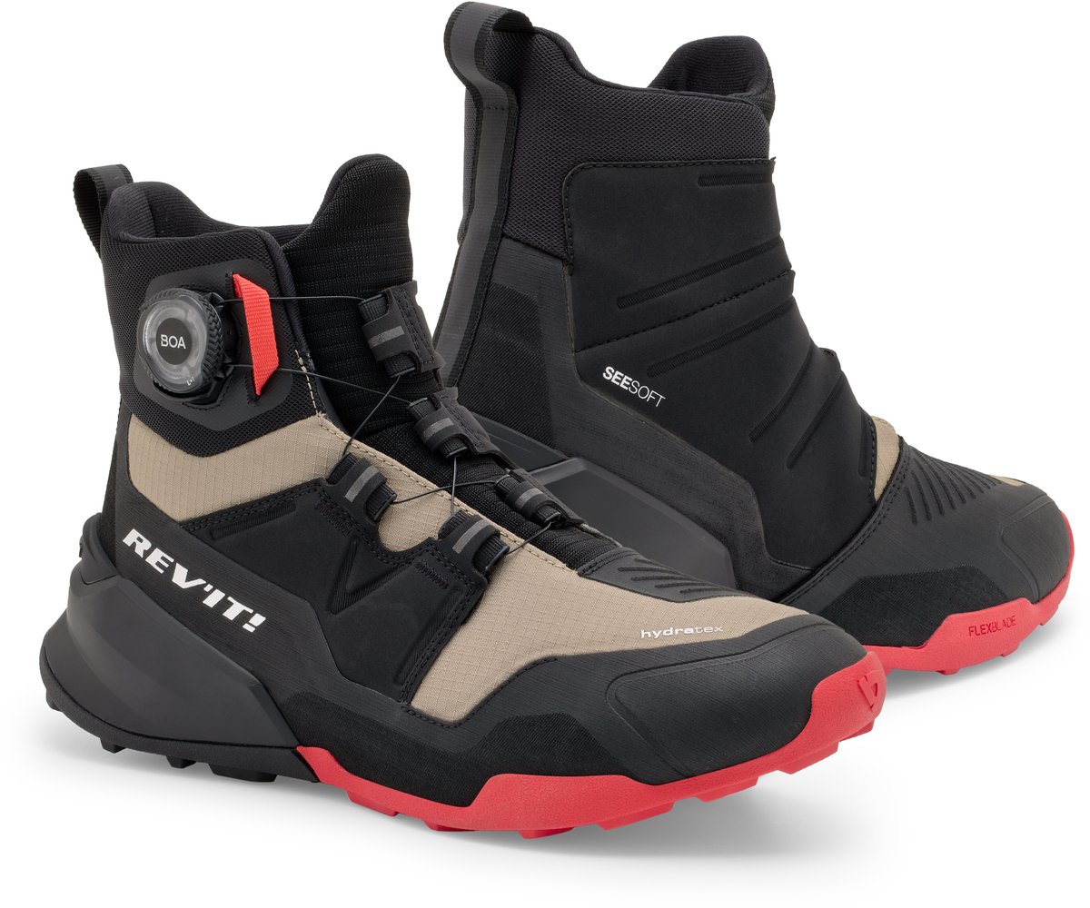 REV'IT Undercut H2O Shoes Black/Sand