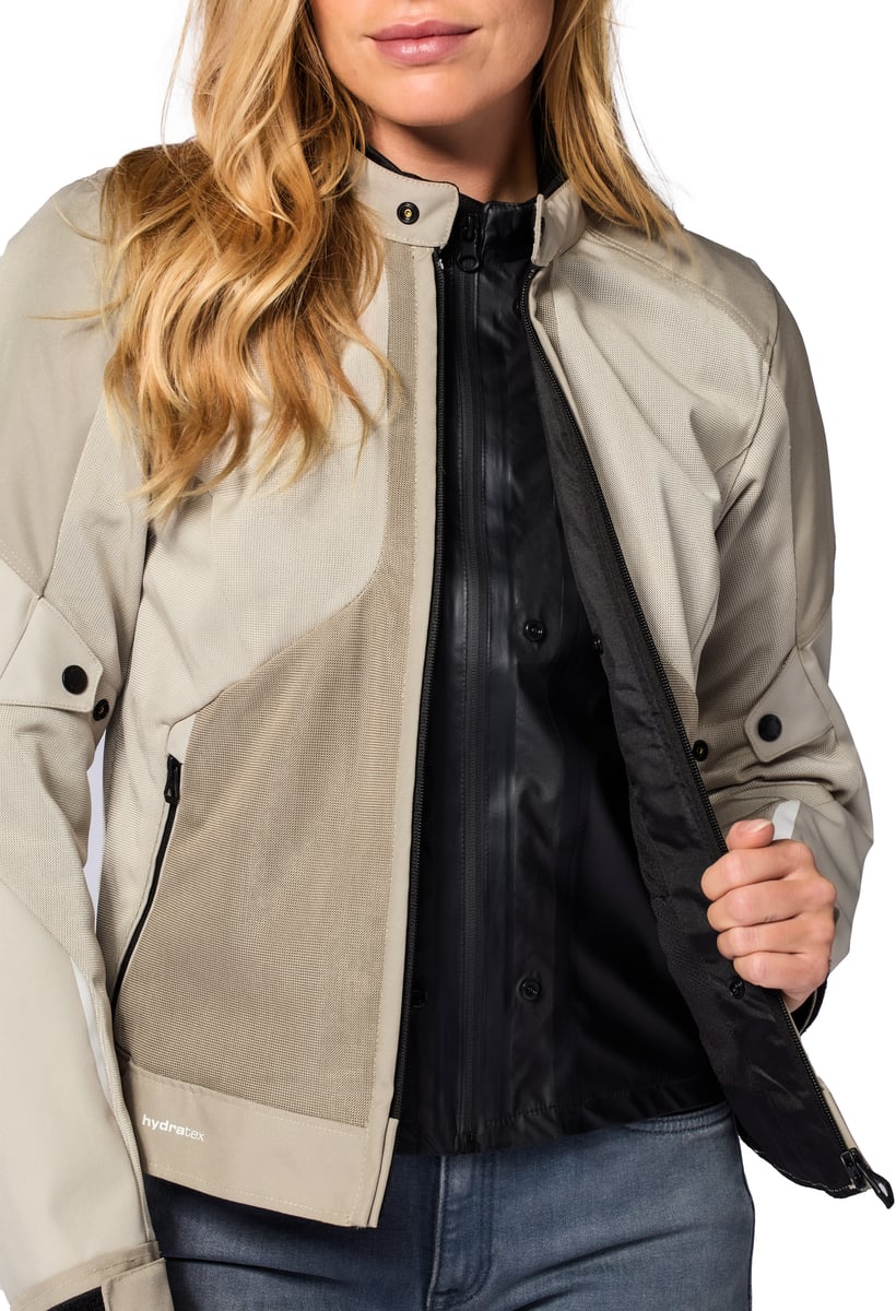 REV'IT Torque 3 H2O Ladies Jacket Sand/White