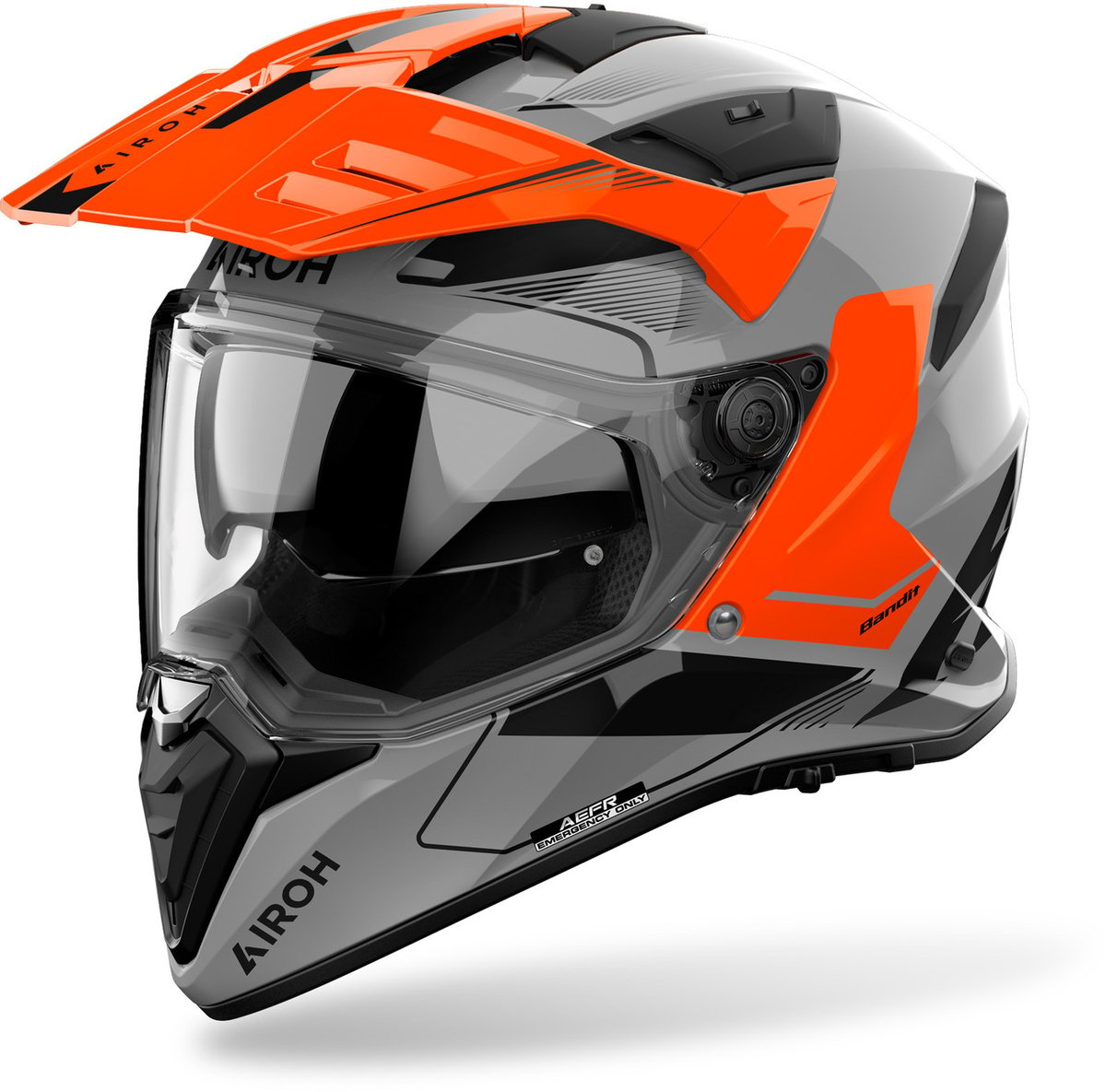 Airoh Bandit Tune Grey/Orange 831