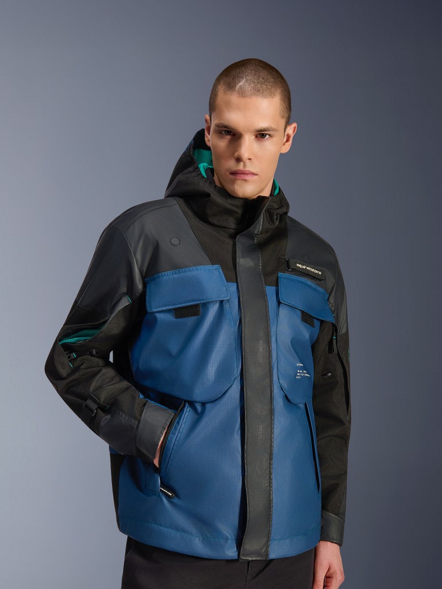 Alpinestars Mospher Waterproof Jacket Black/Dark Petrol