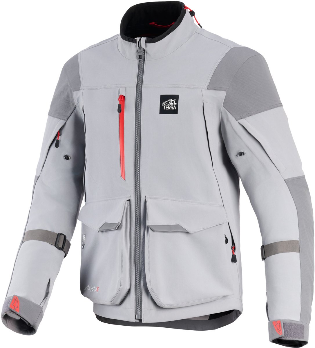 Alpinestars Maxdura Drystar®Xf Laminated Armored Shell Jacket Mid Gray/Dark Gray