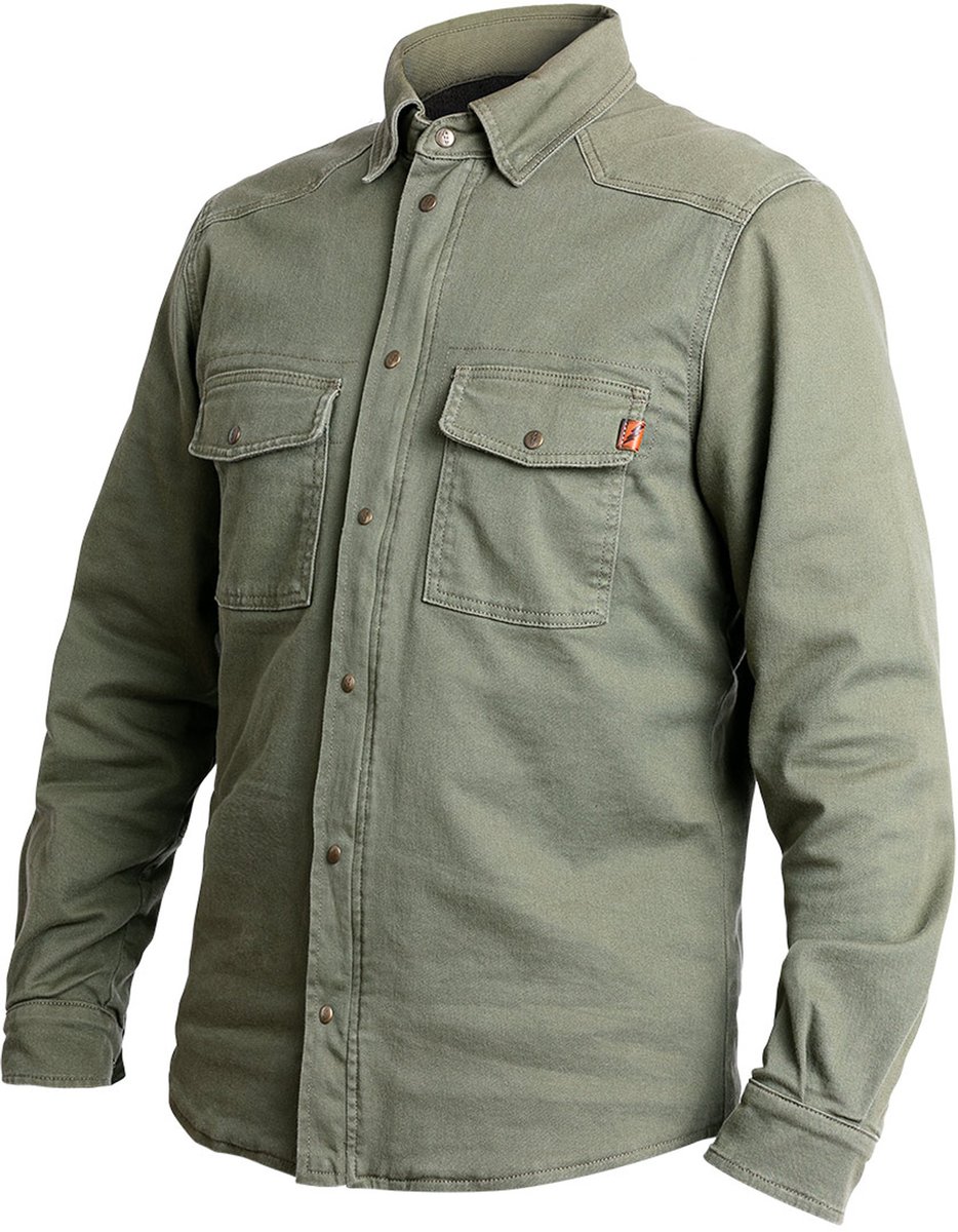 John Doe Motoshirt Jacket Olive