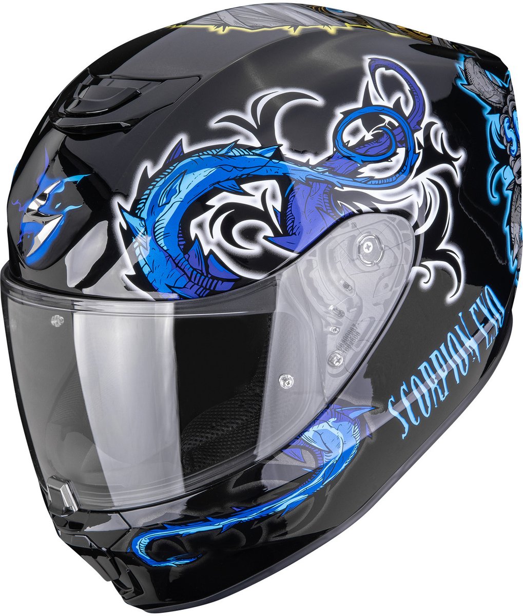 Scorpion EXO-391 Mumia Black/Blue