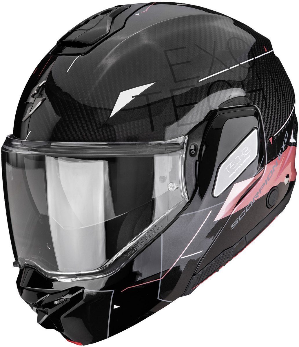 Scorpion EXO-Tech II Carbon Viator Black/Pink