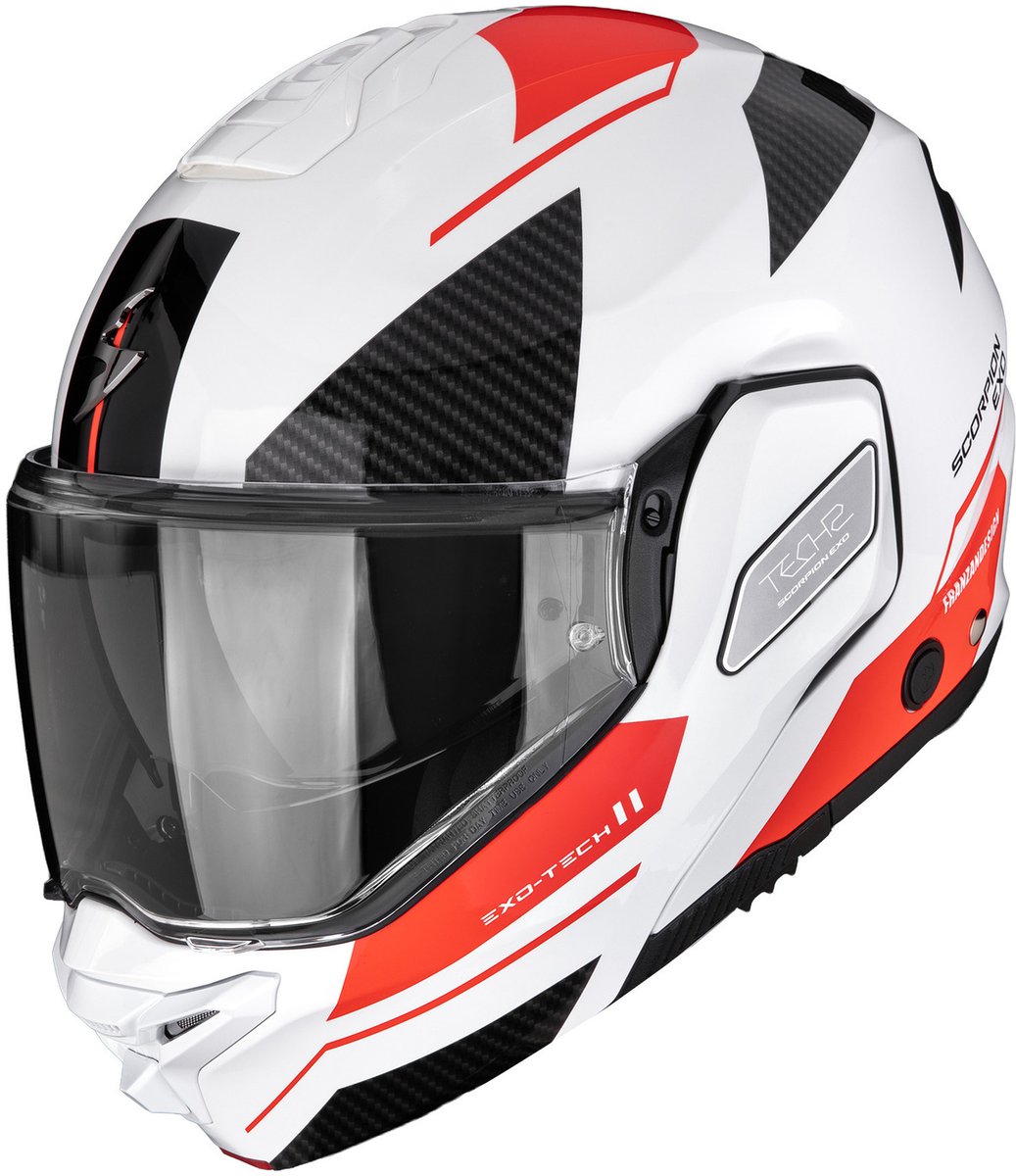 Scorpion EXO-Tech II Void White/Silver/Red