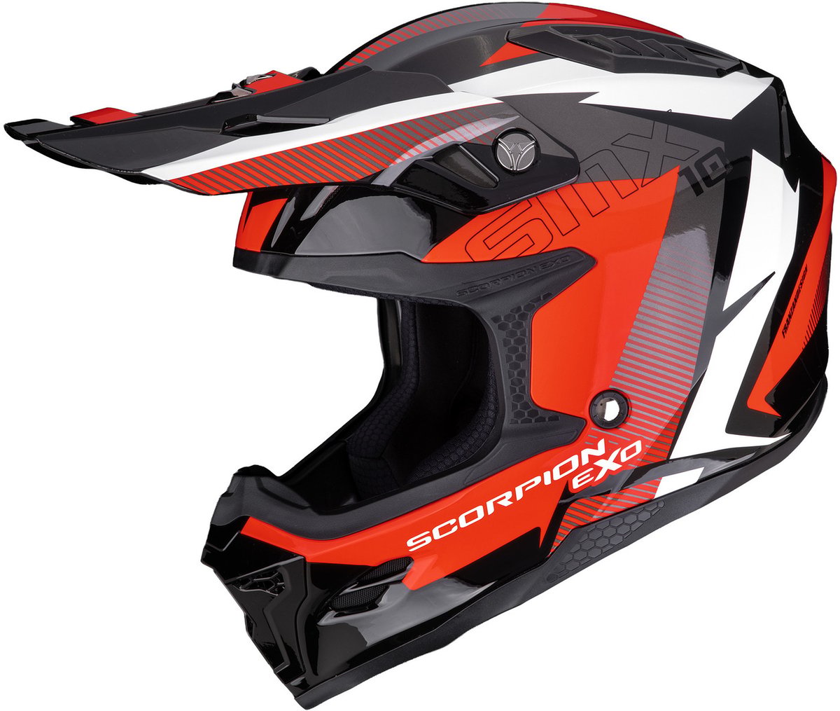 Scorpion SMX-10 Speed Black/White/Red