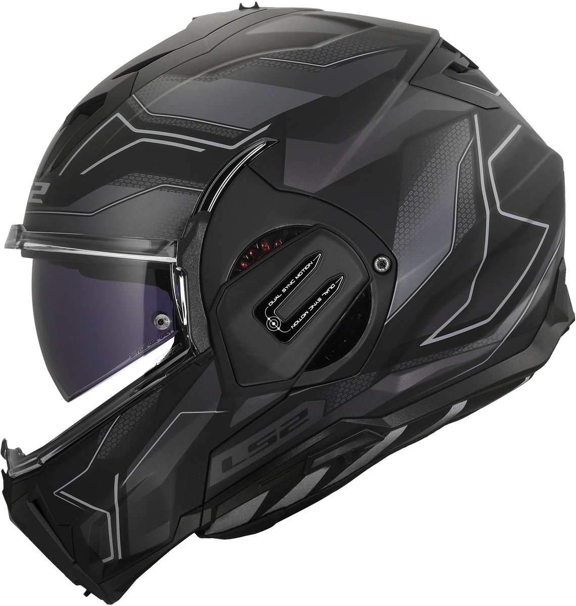 LS2 FF912 Valiant Gear Ervion Grey