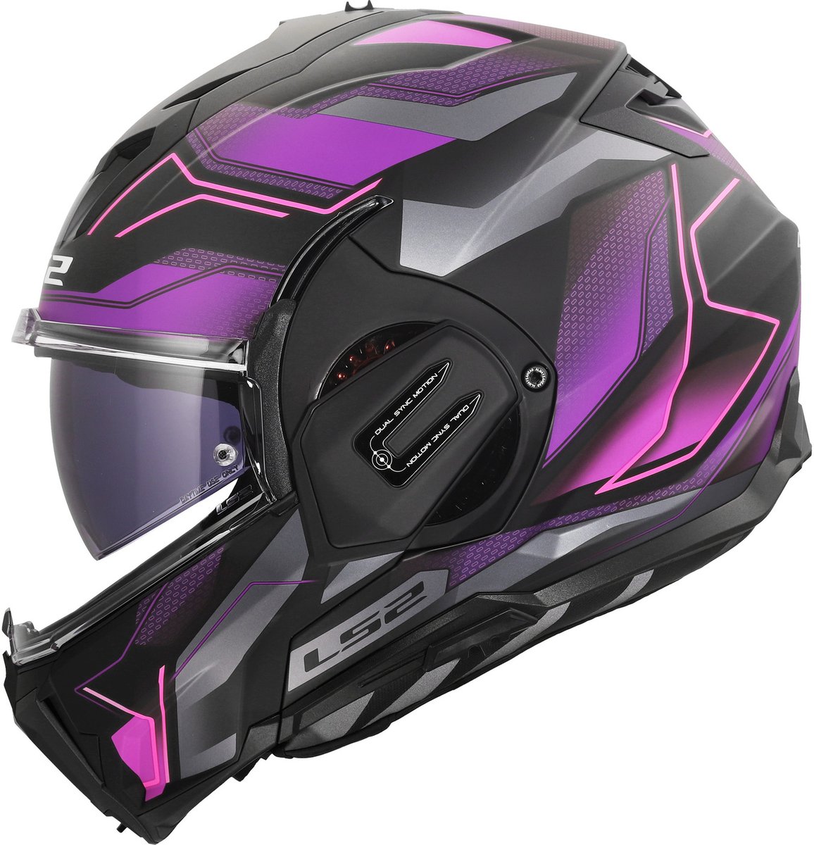 LS2 FF912 Valiant Gear Ervion Purple