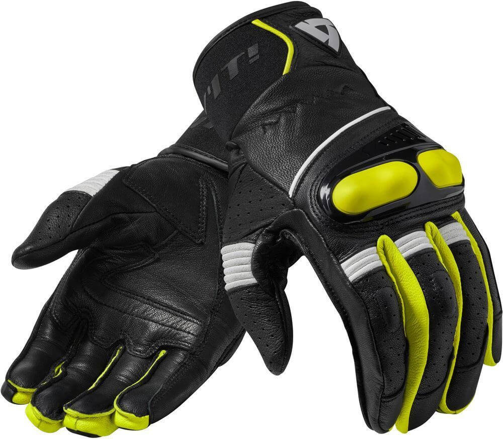 REV'IT Hyperion Gloves Black/Neon Yellow