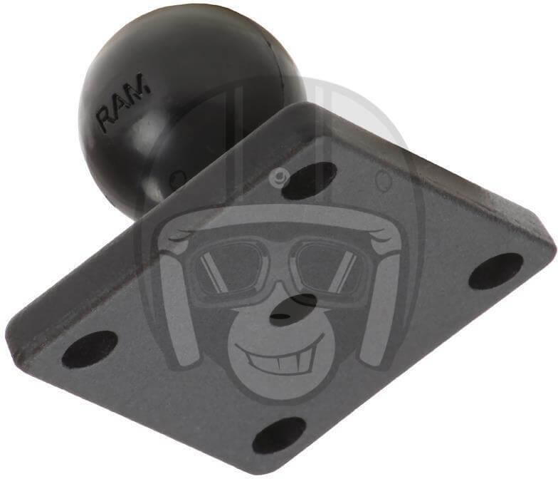 RAM 2X 1.7" Base With 1" Ball