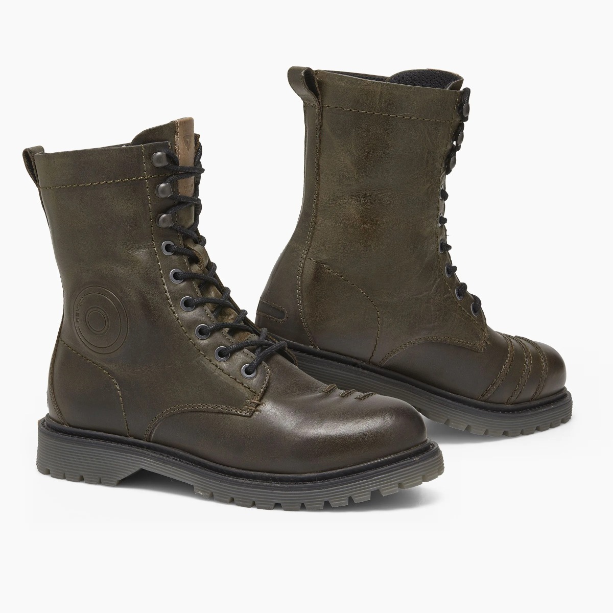REV'IT Portland Ladies Shoes Olive Green/Black